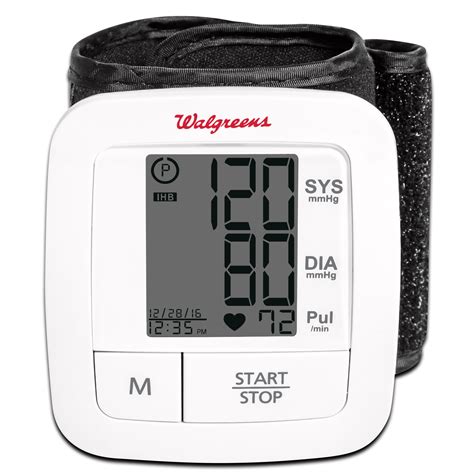COM Home > Healthcare > Blood Pressure Monitors > Walgreens Blood Pressure Monitors Below you can find all models Walgreens Blood Pressure Monitors for which we have manuals available. . Walgreens blood pressure monitor